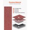 Vevor Sanding Belts 6 in x 48 in Belt Sander Sanding Belts 80 Grit Aluminum Oxide, 10PK BP648 - alternate 3
