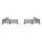 Factory 2U Commercial Patio Gray Aluminum Bar Restaurant Fence Kit, 20ft L, 34in H, Flexible Layout, Powdercoat w/ UV Topcoat 805681 - alternate 3