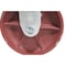 Vestil Cast Iron/Steel Rigid Caster 6 In. Diameter x 2 In. Width 2000 Lb. Capacity Maroon CST-VE-6X2DS-R - alternate 3
