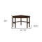 Homeroots Espresso Corner Computer Desk 402033 - alternate 3