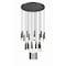 Z-Lite Stari 27-Light Chandelier, 36 in W, Matte Black 1956P-27R-MB - alternate 3