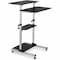 Mount-It Adjustable Rolling Computer Desk MI-7940B - alternate 1