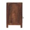 Homeroots 22" Brown Solid Wood Two Drawer Nightstand 701739 - alternate 2