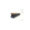 Renown 24" Polypropylene Broom Fine Sweep Flagged With 3" Trim Gray FC24G - alternate 2