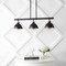 Jonathan Y Caleb 33" 3-Light Industrial Farmhouse Iron/Glass Linear LED Pendant, Oil Rubbed Bronze/Clear JYL7591A - alternate 3