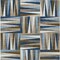 Homeroots 9' X 12' Navy Blue Brown And Beige Geometric Washable Indoor Outdoor Area Rug 598284 - alternate 3