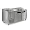 Koolmore 71 in. Two Door Commercial Pizza Prep Refrigerator in Stainless-Steel KM-RPPS-2DSS KM-RPPS-2DSS - alternate 4