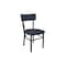 Bfm Seating Bristol Chair - Grade 4 Upholstered Seat & Back - Steel Frame - Sand Black Finish 4301CSTT011-SB - alternate 1