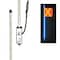 Safetywhips Warning Whip Super Duty LED Whip with Flag, Blue, 72 Length SDL06B-XY - alternate 1