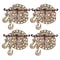 Mytee Products 3/8 16ft G70 Chain 4 and Ratchet Binder Boomer 4 Transport Chains, 4PK 3816CHRBx4 - alternate 1