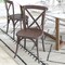 Flash Furniture Advantage Dark Driftwood X-Back Chair X-BACK-BURDRIFT - alternate 5