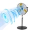 Edendirect 30 in. 3 Speeds Pedestal Fan in Yellow with Powerful 1/3 Motor IR-FANP30T - alternate 4