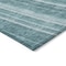 Homeroots 3' X 5' Teal Blue Turquoise And Aqua Striped Washable Indoor Outdoor Area Rug 615013 - alternate 2