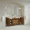 James Martin Vanities Laurent 60" Double Vanity, Honey Oak w/ 3 CM Tajnar Eclos Top 545-V60D-HNO-3TJR - alternate 2