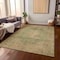 Homeroots 8' X 10' Artichoke Green And Beige Medallion Washable Indoor Outdoor Area Rug 616445 - alternate 5
