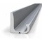 Brunner Aluminum Gutter Rail 3/4" for 3/8" Material 6 Foot Silver Luster M174 SL6 - alternate 1