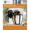 Boston Harbor Outdoor Wall Lantern, 120 V, 60 W, Steel Fixture, Black Fixture HV-66961-BK - alternate 2