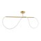 Jonathan Y Alessio 48" Contemporary Minimalist 360 Adjustable Silicone Neon Rope Dimmable Linear Integrated LED JYL7138A - alternate 8