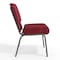 Flash Furniture Crimson Fabric Church Chair, PK4 4-FD-CH0221-4-SV-RED-GG - alternate 3