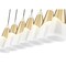 Z-Lite Aimie 7-Light Linear Chandelier, 7 in W, Modern Gold 828P7-7L-MGLD - alternate 3