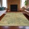 Homeroots 3' X 5' Sage And Beige Abstract Washable Indoor Outdoor Area Rug 630885 - alternate 2