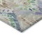 Homeroots 9' X 12' Beige Blue And Green Geometric Washable Indoor Outdoor Area Rug 609122 - alternate 3