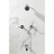 Kingston Brass Double-Handle Tub and Shower Faucet, Polished Chrome KBX8141KPS - alternate 4