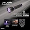 Police Security UV Flashlight, AAA Battery, Alkaline Battery, LED Lamp, 395 Lumens, 12 hr High Run Time 98734 - alternate 2