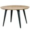 Leisuremod Round 47 in W, 30 in L, MDF/Metal, Butternut RTM47BN - alternate 1