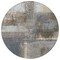 Homeroots 8' Khaki And Brown Round Abstract Washable Indoor Outdoor Area Rug 609294 - alternate 5