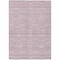 Homeroots 3' X 5' Blush Pink And Beige Striped Washable Indoor Outdoor Area Rug 587944 - alternate 4