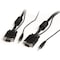 Startech.Com 15 ft Coax High Resolution Monitor VGA Cable with Audio HD15 M/M MXTHQMM15A - alternate 1