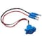 Grote Lighting High-Mount Stop Light Pigtails, 18 GA, 3 Wires, 12in Length, Slim-Line.180in Male Bullet 66870 - alternate 2