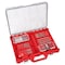 Milwaukee Tool 10 Compartments PACKOUT Tool Case, 16-3/8 in W x 16-1/4 in D x 2-1/2 in H, Red 48-22-8431 - alternate 5