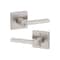 Kwikset Entry Lockset SmartKey Halifax Satin Nickel ANSI/BHMA Grade 2 KW1 1-3/4 Satin Nickel 97402-812 - alternate 1