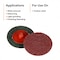 3M Cubitron 3M II Roloc Fibre Disc, 36+, TR+, Red, 2 in, Die R200P, 1000PK 982C - alternate 4