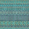 Homeroots 8' X 10' Teal Blue And Navy Blue Quatrefoil Washable Indoor Outdoor Area Rug 583255 - alternate 4
