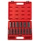 Sunex 1/2 in Drive Metric 6 Point Deep 14-Piece Impact Socket Set 2653 - alternate 1