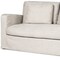 Homeroots 69" Cream Fabric Sofa 607308 - alternate 3