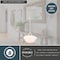 Vaxcel Eastgate 1-Light Satin Nickel Schoolhouse Globe Pendant Light with Opal Glass Shade P0459 - alternate 3