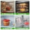 Nutrichef 2 Cups Glass Measuring Cup with Lid (19 oz) NCGLMESLID50 - alternate 3