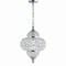 Jonathan Y Juliette 12" Crystal/Metal LED Pendant, Chrome JYL6111A - alternate 4
