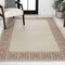 Jonathan Y Athena Classic Geometric Border Cream/Beige 3 ft. x 5 ft. Indoor/Outdoor Area Rug TSN212A-3 - alternate 5