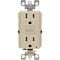 Leviton SmartlockPro Self-Test 15A Ivory Residential Grade Rounded Corner 5-15R GFCI Outlet R11-GFNT1-0KI - alternate 1