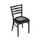 Holland Bar Stool Co BlackLogo Chair, VinylSeat L00418UnivOH - alternate 1