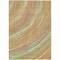 Homeroots 8' X 10' Gold Sky Blue And Coral Abstract Washable Indoor Outdoor Area Rug 631248 - alternate 3