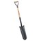 Corona Tools Closed-Back Drain Spade Shovel, 14-Gauge, 30 in. Wood D-Grip Handle SS 62010 - alternate 1