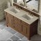 James Martin Vanities Brookfield 60" Double Vanity, Honey Oak, w/ 3 CM Tajnar Eclos Top 547-V60D-HNO-3TJR - alternate 2