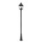 Z-Lite Raphael Sand Black 3 Light Outdoor Post Mounted Fixture 5029PHBR-5011P-BK - alternate 4