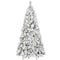 Homeroots 5' Full Flocked Pine Christmas Tree 713057 - alternate 2